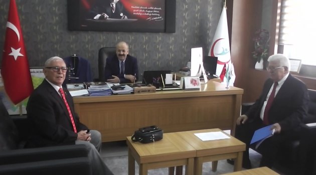 14. Bölge Optisyen Gözlükçüler Odası'ndan Uşak İl Sağlık Müdürü Dr. Sedat Kavas'a Ziyaret!
