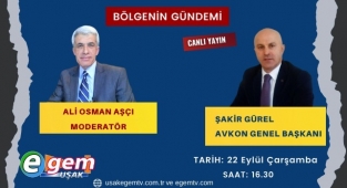 AVKON GENEL BAŞKANI ŞAKİR GÜREL BÖLGENİN GÜNDEMİNE KATILDI.