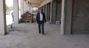 Başkan Işık, çalışmaları yerinde inceledi.