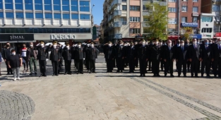 Uşak'ta 29 Ekim Cumhuriyet Bayramı kutlamaları.