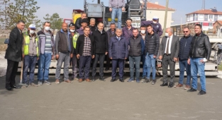 Enne'ye beton asfalt.