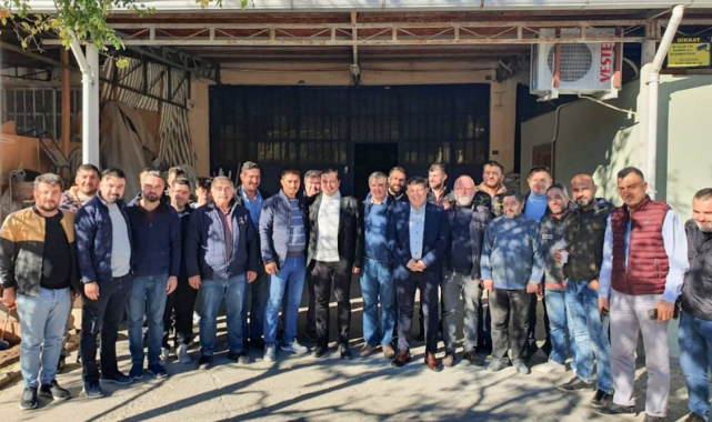 UŞAK BELEDİYE BAŞKANI MEHMET ÇAKIN ESNAF VE VATANDAŞ ZİYARETLERİNE DEVAM EDİYOR..