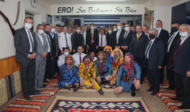 Vali Çelik yaren gecesine misafir oldu