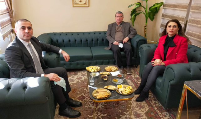Banaz Kaymakamı Musa AYDEMİR Egem Tv' yi ziyaret etti..