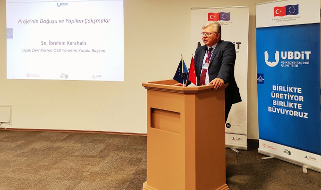 Uşak Büyükbaş Deri İşleme projesinde 2. farkındalık toplantısı yapıldı