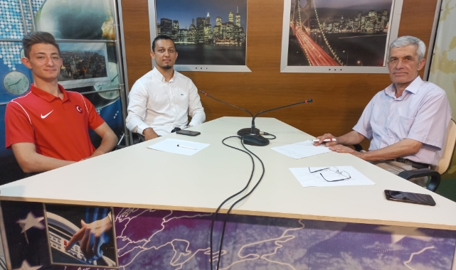 Şampiyon Süleyman Egem Tv’de canlı yayına katıldı