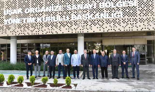 Vali Dr. Turan Ergün Uşak Organize Sanayi Bölgesini Ziyaret Etti