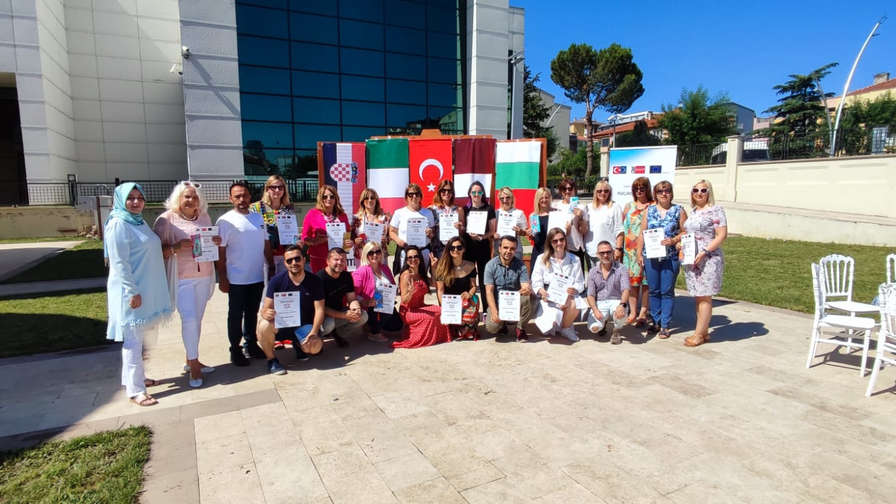 Avgan Orta okulu konuklarını ağırladı