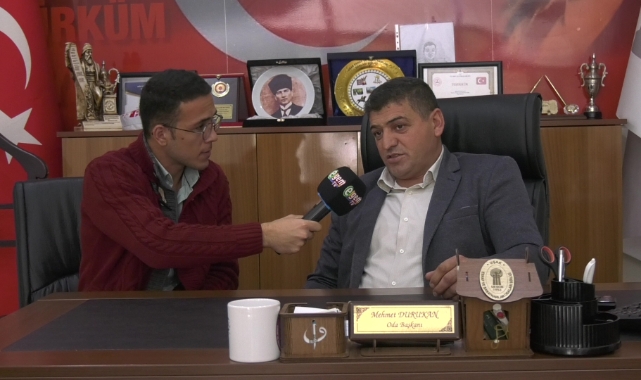 Ulubey Esnaf Sanatkarlar Şoförler Ve Nakliyeciler Odası Başkanı Mehmet DURUKAN EGEM TV Mikrofonlarına Konuştu