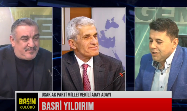 AK Parti Uşak Milletvekili Aday Adayı Basri Yıldırım