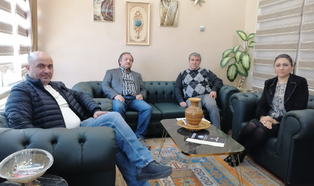 Bavyera Uşaklılar Derneği Başkanı Halil İbrahim Nacar, Egem TV Yönetim Kurulunu ziyaret etti