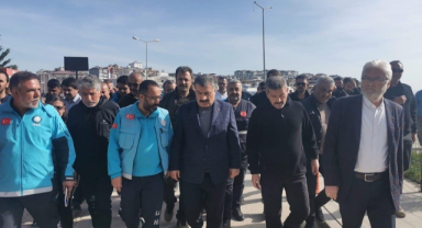 Bakan Soylu, Kırıkhan'da görev yapan Vali Ergün ve Uşak ekibine teşekkür etti