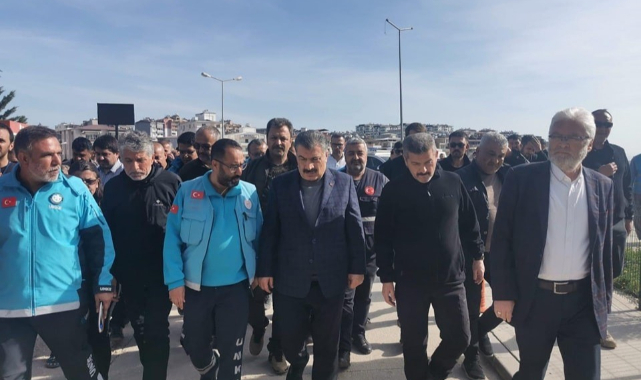 Bakan Soylu, Kırıkhan'da görev yapan Vali Ergün ve Uşak ekibine teşekkür etti