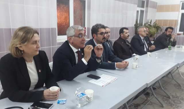 CHP GİĞERDEDE KÖYÜNE ÇIKARMA YAPTI