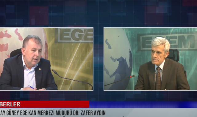 Kızılay Güney Ege Kan Merkezi Müdürü Dr. Zafer Aydın Vatandaşları Kan Bağışında Bulunmaya Davet Etti