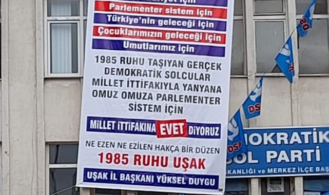 ÖNDER AKSAKAL CUMHUR İTTİFAKINA KATILDI DSP ÖRGÜTLERİ İSYAN DA