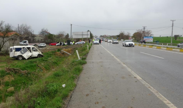 Uşak’ta zincirleme trafik kazası: 5 yaralı