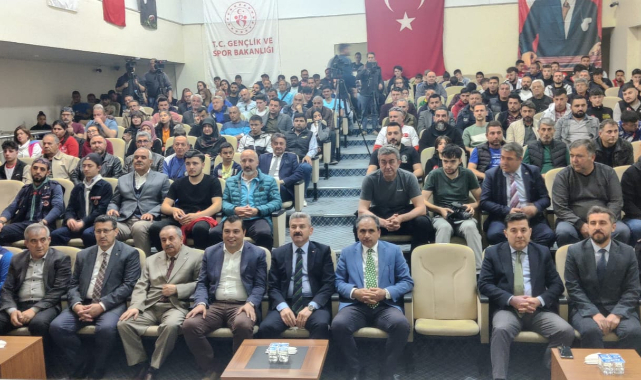 AMATÖR SPOR KULÜPLERİNE DESTEK PROGRAMI DÜZENLENDİ