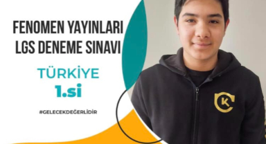 UŞAK KANYON KOLEJİNDEN BİR TÜRKİYE BİRİCİSİ DAHA..