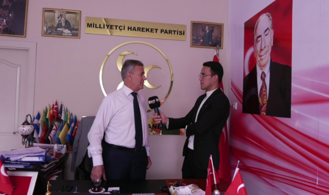 MHP UŞAK İL BAŞKANI ORMAN ‘ TÜRKİYE YÜZ YILI BAŞLADI’.