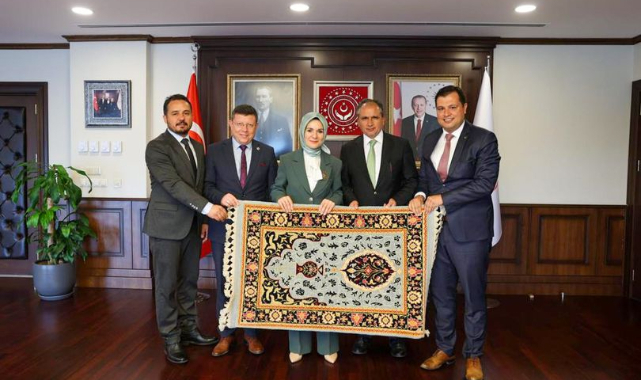 Uşak Belediye Başkanı Mehmet ÇAKIN, Ankara’da Bakanlar düzeyinde temaslarını sürdürüyor.