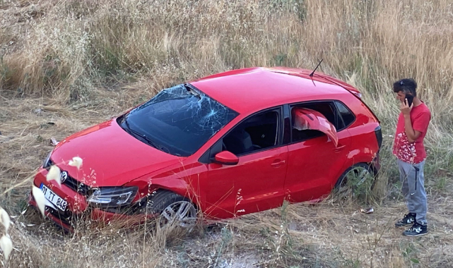 Uşak'ta trafik kazası: 1'i ağır 4 yaralı