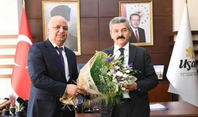 Yeni Uşak İl Emniyet Müdürü Mehmet Ali Kolcu Görevine Başladı
