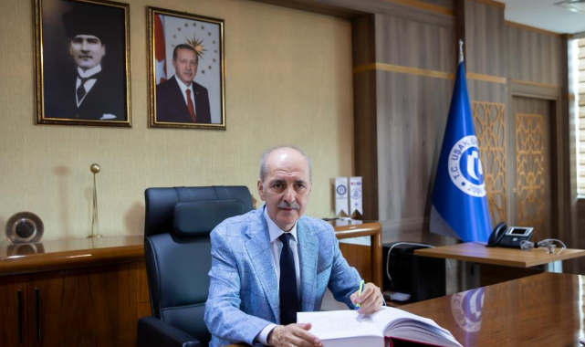 TBMM Başkanı Prof. Dr. Kurtulmuş’tan Rektör Savaş’a ziyaret