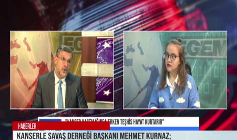 KANSERLE SAVAŞ DERNEĞİ BAŞKANI MEHMET KURNAZ: