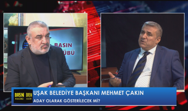 Basın Kulübü Programında Uşak Belediye Başkanı Mehmet Çakın Aday Olarak Gösterilecek mi Konusu Ele Alındı