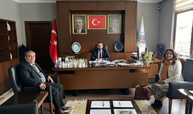 Egem TV Yönetimi, Simav Belediye Başkanı Fatih Kalay’ı Ziyaret Etti