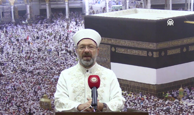 Diyanet İşleri Başkanı Erbaş 2024 Yılı Hac Protokolü sonrası değerlendirmelerde bulundu