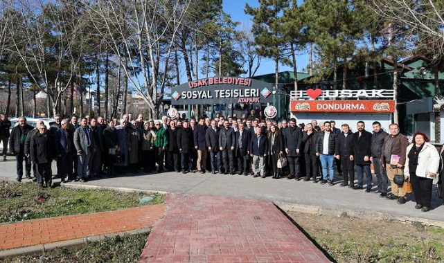 Uşak Belediye Başkanı Mehmet Çakın ve AK Parti Teşkilatı Seçim Çalışmalarına Başladı