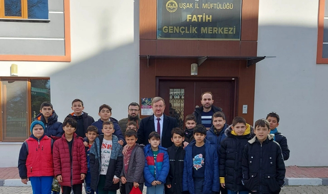 Uşak İl Müftülüğü Gençliğe Değer Ara Dönem Kampı Gerçekleştirildi