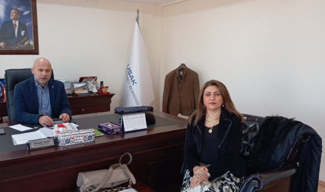 ÖNCE UŞAK PLATFORMU BÜYÜYOR. Egem Tv Genel Müdürü Utku Demiröz Uşak Ticaret Borsası Yönetim Kurulu Başkanı Mustafa Sezer'i Ziyaret Etti