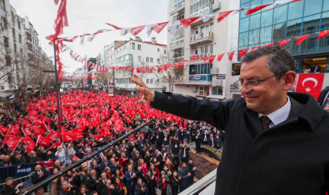 CHP LİDERİ ÖZGÜR ÖZEL UŞAK' TA KONUŞTU