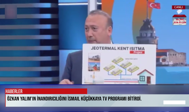 CHP UŞAK BELEDİYE BAŞKAN ADAYI ÖZKAN YALIM'IN VİZYON PROJESİ İSMAİL KÜÇÜKKAYA'YA İNANDIRICI GELMEDİ