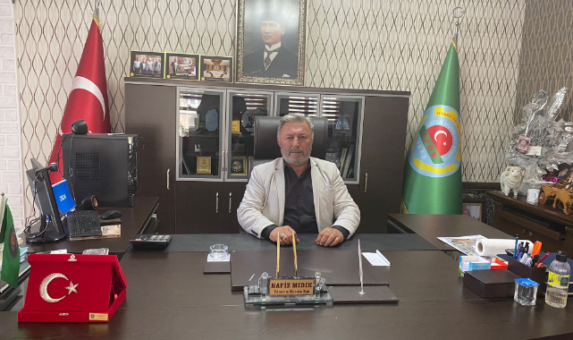 NAFİZ MIDIK “HEDEFİMİZ KÖYLERİMİZE GÜZEL HİZMETLER GETİRMEKTİR”