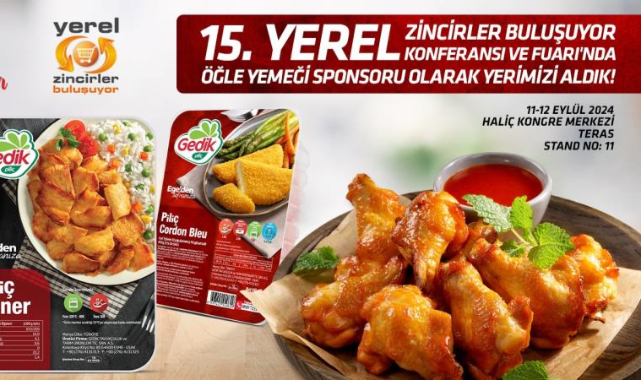 Gedik Piliç, Yerel Zincirler Buluşuyor Fuarına sponsor oldu