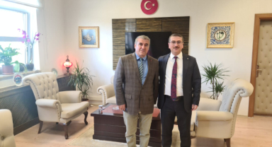 EGEM TV YÖNETİMİ UŞAK CUMHURİYET BAŞSAVCISI İSMET ÇINAR' I MAKAMINDA ZİYARET ETTİ.