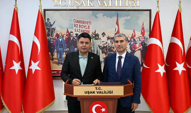 Ulaştırma ve Altyapı Bakan Yardımcısı Osman Boyraz, Vali Dr. Naci Aktaş'ı Ziyaret Etti