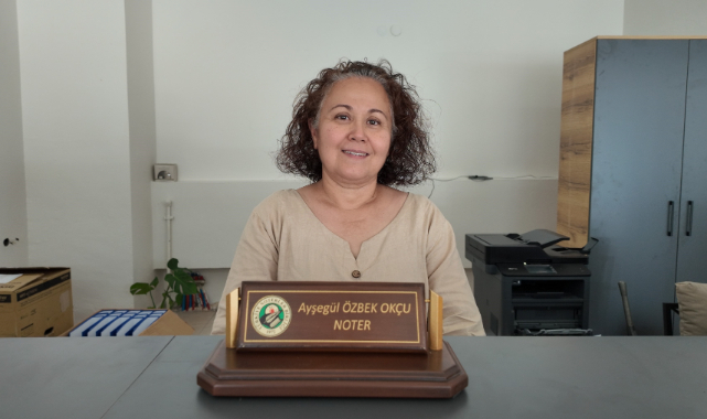 Gediz'de 2’inci noter hizmet vermeye başladı