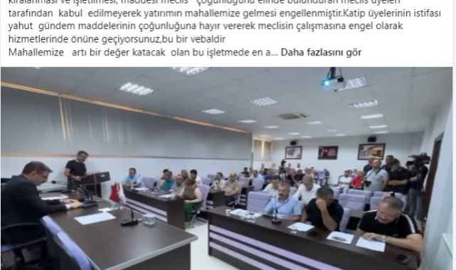 Kula belediye meclisinde 'pomza ocağı' tartışması