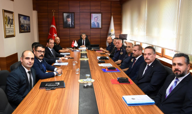 Uşak’ta İl Güvenlik ve Asayiş Koordinasyon Toplantısı Yapıldı