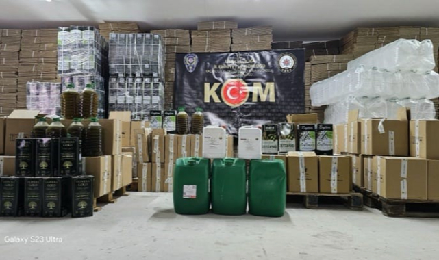 3 ton zeytinyağından 23 ton sahte zeytinyağı yaptılar