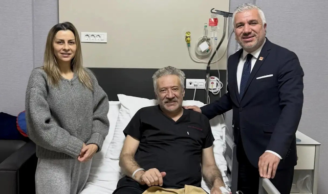 CHP İl Başkanı Çoban’dan Meclis Üyesi Şanlı’ya Geçmiş Olsun Ziyareti