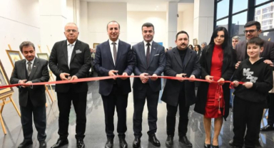 “Sanatın Diliyle Değerlerimiz” sergisi açıldı