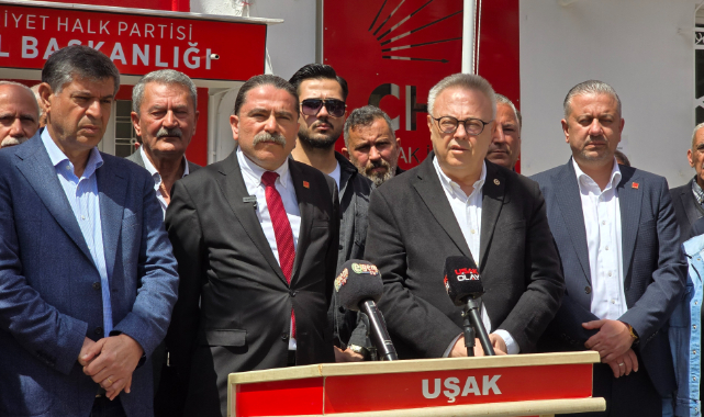 CHP UŞAK İL TEŞKİLATI’NDAN GÖZALTILARA TEPKİ: “BU DURUM HALKIN İRADESİNE MÜDAHALEDİR”