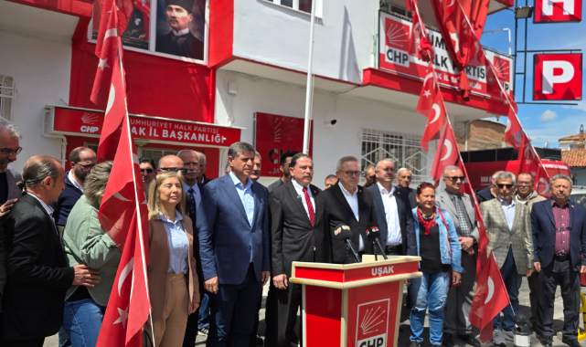 CHP UŞAK İL TEŞKİLATI’NDAN GÖZALTILARA TEPKİ: “BU DURUM HALKIN İRADESİNE MÜDAHALEDİR”