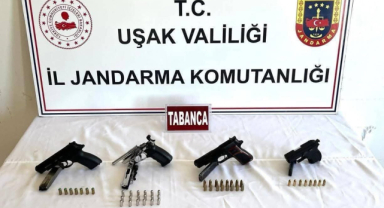 Eşme’de Silah Operasyonu: Çok Sayıda Mühimmat Ele Geçirildi
